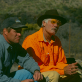Turner Endangered Species Fund Executive Director Mike Phillip and Ted Turner