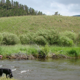 Ted Turner at Snowcrest Ranch in Montana