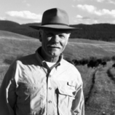 Ted Turner with bison