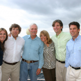 Ted Turner with family