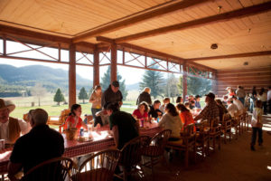 Vermejo Ranch Outside Banquet