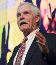 Ted Turner Marks UN Day (Press Release)