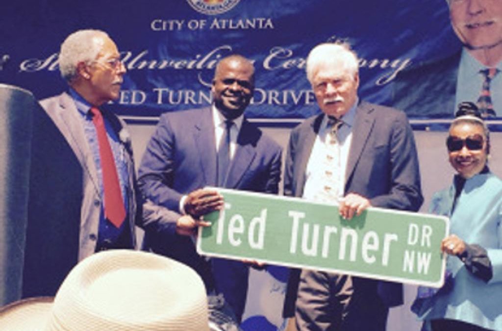 Ted Turner honored with his own street – Ted Turner Drive