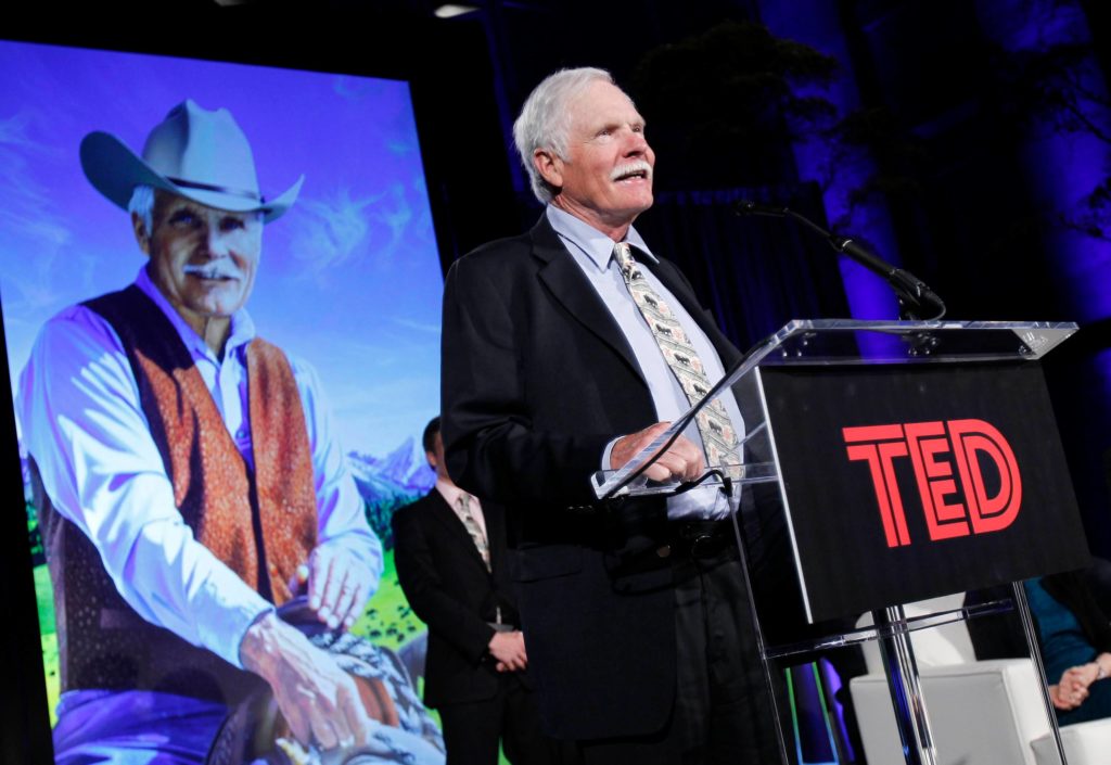 Ted Turner’s portrait, by famed artist Jon Friedman, is unveiled at the National Portrait Gallery in Washington, D.C.