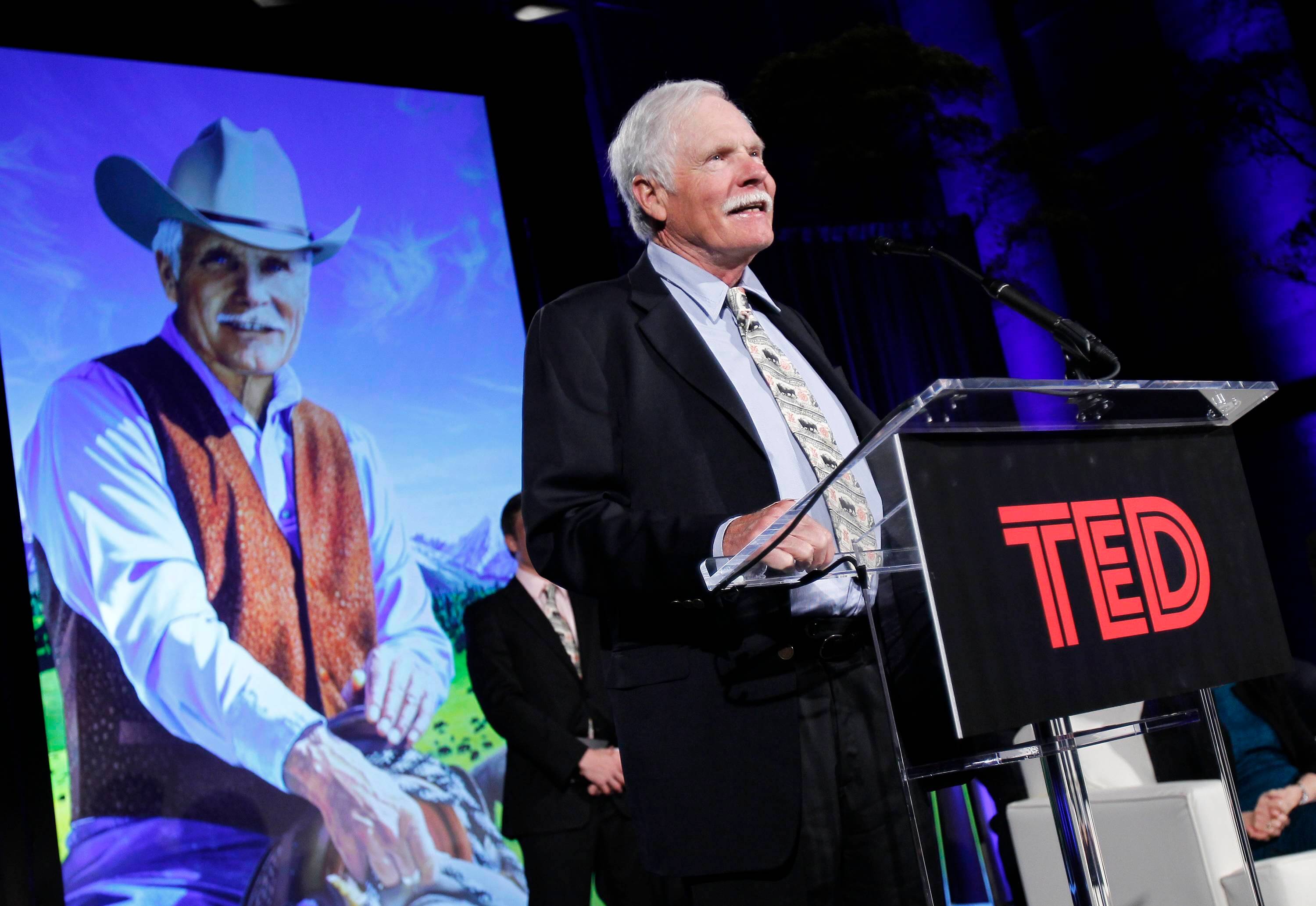 Ted Turner’s portrait, by famed artist Jon Friedman, is unveiled at the National Portrait Gallery in Washington, D.C.