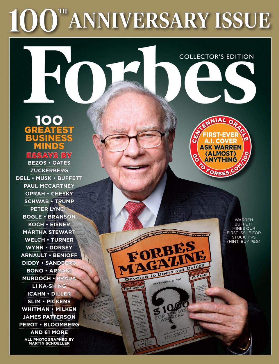 Forbes:100 Greatest Business Minds