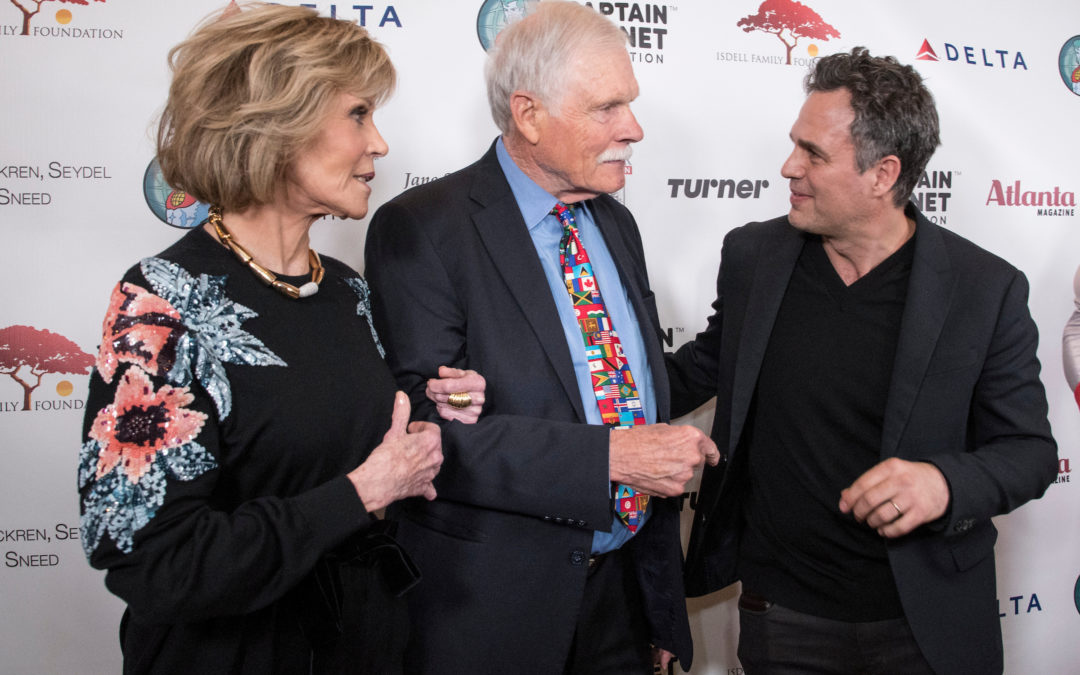 Ted Turner Rocks the Green Carpet