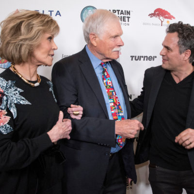 Ted Turner Rocks the Green Carpet