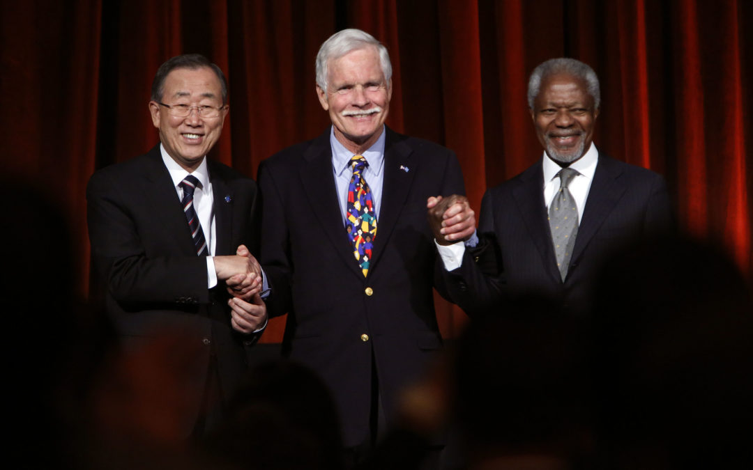 Ted Turner Earns Top Philanthropy Score