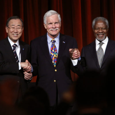 Ted Turner Earns Top Philanthropy Score